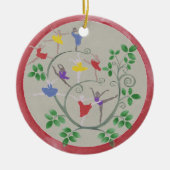 Neun Ladys tanzen Weihnachtsschmuck (Vorne)