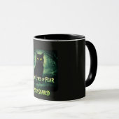 Neun Leben der Angst – Schwarze Katze Tasse (VorderseiteRechts)