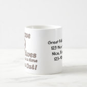 Neun Leben Kaffeetasse (Mittel)