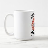 Neun Leben Neun Innings Baseball-Katze  Kaffeetasse (Links)