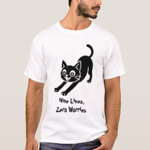 Neun Leben, Null Sorgen T-Shirt