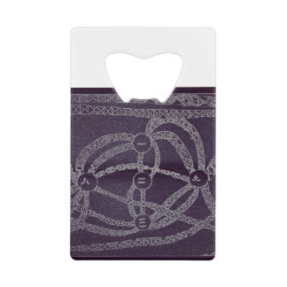 Neun Mond in der dunklen Welt Geldbeutel Flaschenöffner