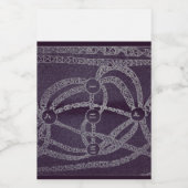 Neun Mond in der dunklen Welt Lebensmitteletikett (Einzelnes Label)