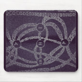 Neun Mond in der dunklen Welt Mousepad (Vorne)