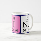 Neun periodische Tasse (VorderseiteRechts)