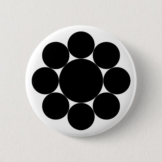 Neun Sterne Button (Vorderseite)