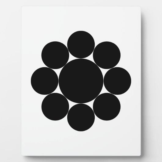 Neun Sterne Fotoplatte (Vorderseite)