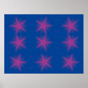 Neun Sterne - Ken Gage Art Poster