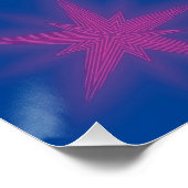 Neun Sterne - Ken Gage Art Poster (Ecke)