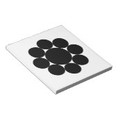 Neun Sterne Notizblock (angewinkelt)