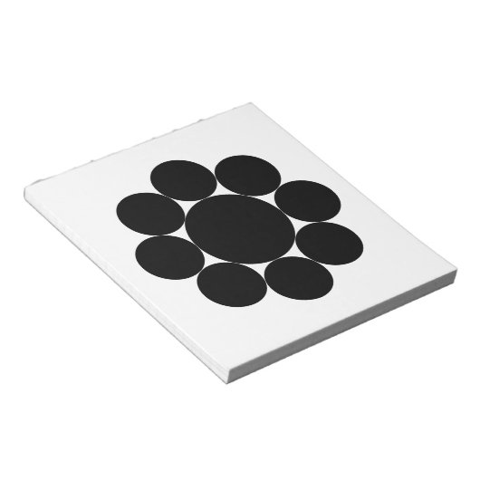 Neun Sterne Notizblock (angewinkelt)