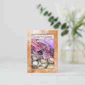 Neun von Münzen Visitenkarte (Stehend Vorderseite)