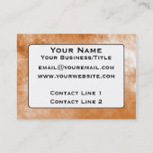 Neun von Münzen Visitenkarte (Rückseite)