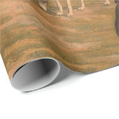 Neun Windhunde in einer Landschaft Jacques Laurent Geschenkpapier (Rolleneckpunkt)