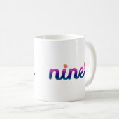 Neun Wort Kaffeetasse (VorderseiteRechts)