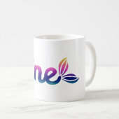 Neun Worte Kaffeetasse (VorderseiteRechts)