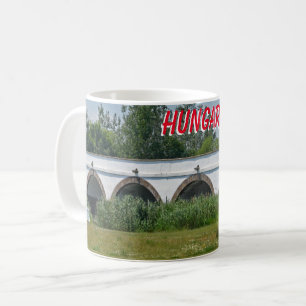 Neunbogige Brücke, Ungarn Acrylprint Kaffeetasse