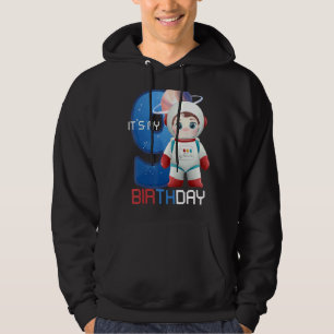 Neuner Geburtstag Kleine Weltraumjunge 9 Jahre Ast Hoodie