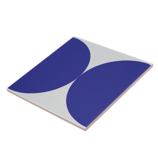 Neuner Halbkreis Geometric Mitte Jahrhundert Moder Fliese (Seite)