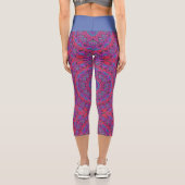 Neuner Kaleidoskop, vierzehn Capri Leggings (Rückseite)