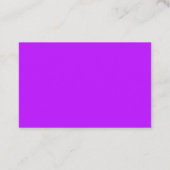 Neuner Lila europäischer Visitenkarte (Rückseite)