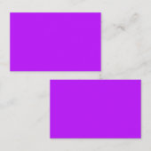 Neuner Lila europäischer Visitenkarte (Vorne/Hinten)