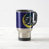 Neuner Schwalbenfox (Kitsune) Reisebecher (VorderseiteRechts)