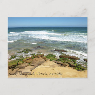 Neunety Mile Beach, Victoria, Australien Postkarte