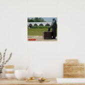 Neunholige Brücke, Ungarisches Poster (Küche)