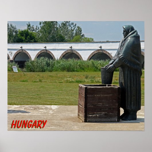 Neunholige Brücke, Ungarisches Poster (Vorne)