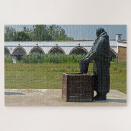 Neunholige Brücke, Ungarn 1014-pc Puzzle