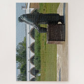 Neunholige Brücke, Ungarn 1014-pc Puzzle (Vertikal)
