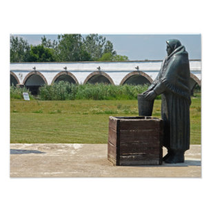 Neunholte Brücke, Ungarn Fotodruck