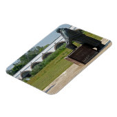 Neunholte Brücke, Ungarn Magnet (Linke Seite)