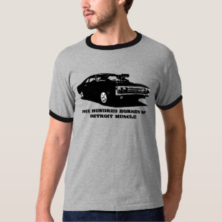 Neunhundert Pferde Detroit-Muskel T-Shirt