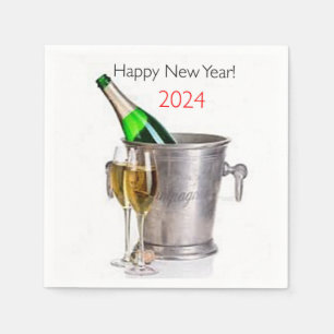 Neunjährige Cocktail Napkins 2024 Serviette