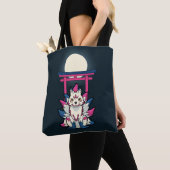 Neunschwänziger Fuchs- Kyuubi Kitsune Tasche (Von Nahem)