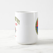 Neunte Abteilung Infanterie "Old Reliables" Custom Kaffeetasse (Mittel)