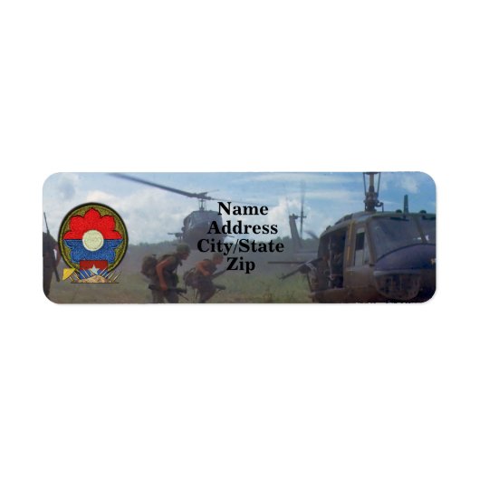 Neunte Infanterieabteilung vietnam Kriegsveteranen (Vorne)