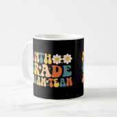 Neunter Grade Dream Team Teacher Kaffeetasse (Vorderseite Links)