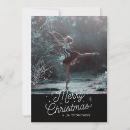 NEUNTER TAG DER CHRISTMAS / Weihnachts-Fotokarte Feiertagskarte