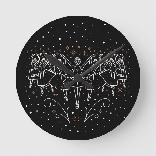 Neunter Tag der Weihnachtsmauer Uhr (Vorderseite)