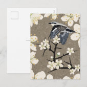 Neuntöter Feiertagspostkarte (Vorne/Hinten)