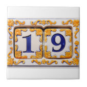 Neunzehn Fliese (Vorderseite)