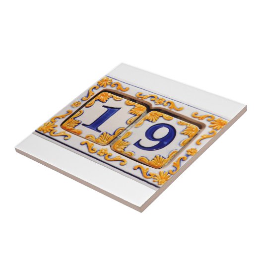 Neunzehn Fliese (Seite)