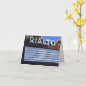 Neunzig "Over Hill" Glückwunsch Geburtstagszeichen Karte (Gelbe Blume)