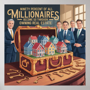 Neunzig Prozent aller Millionäre Poster