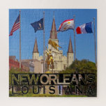 Neuorleans Square Puzzle<br><div class="desc">New Orleans Louisiana square puzzle.</div>