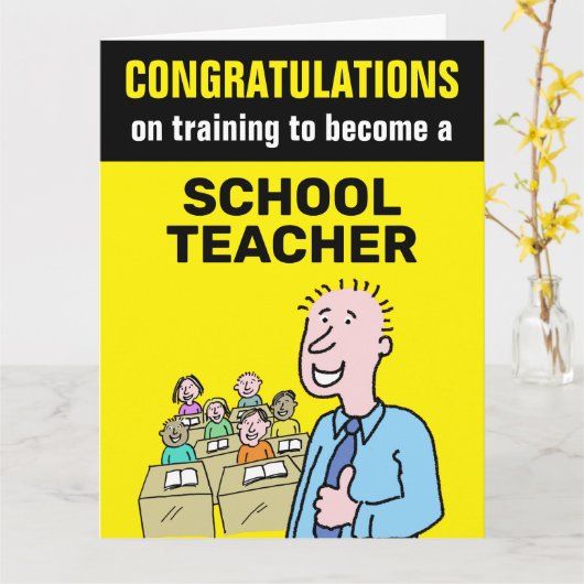 Neuqualifiziert Karte (Gelbe Blume)