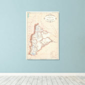 Neuquen, Argentinien Leinwanddruck (Insitu (Holzboden))